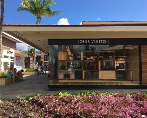 louis vuitton maui whalers village|lahaina whalers Maui.